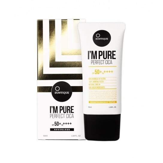 Солнцезащитный крем для чувствительной кожи, 50 мл Suntique, I’m Pure Perfect Cica SPF50+/PA++++
Солнцезащитный крем для чувствительной кожи, 50 мл Suntique, I’m Pure Perfect Cica SPF50+/PA++++