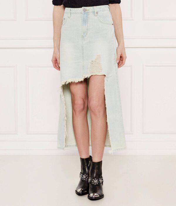 Юбка джинсовая le surf One Teaspoon, синий
Юбка джинсовая le surf One Teaspoon, синий