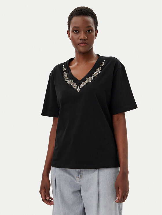 Футболка обычного кроя WA5146 JS923 Liu Jo, черный
Футболка обычного кроя WA5146 JS923 Liu Jo, черный