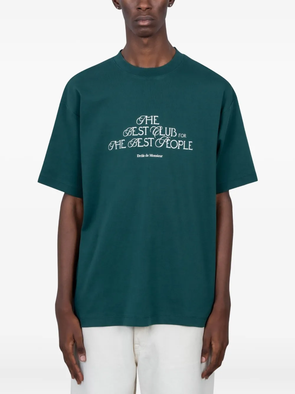 Лучшая клубная футболка Drôle De Monsieur, зеленый
Лучшая клубная футболка Drôle De Monsieur, зеленый