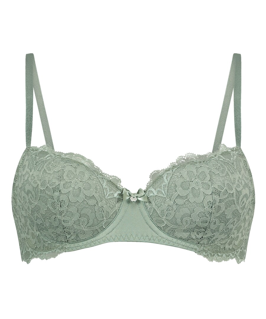 Бюстгальтер-балконет Hunkemöller Marine, зеленый
Бюстгальтер-балконет Hunkemöller Marine, зеленый