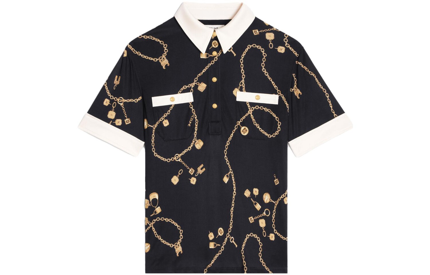 Рубашка поло женская черная Celine, Черный, Рубашка поло женская черная Celine
Рубашка поло женская черная Celine, Черный, Рубашка поло женская черная Celine