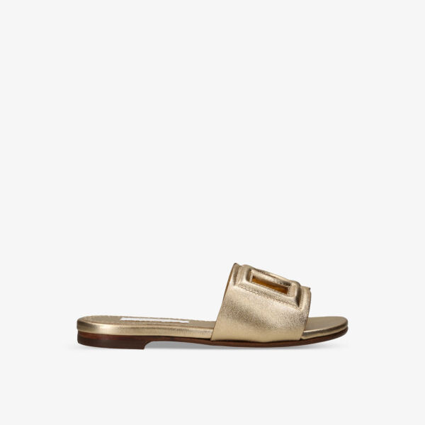 Кожаные шлепанцы Ciabatta Laminato с вышитым логотипом для 6–9 лет Dolce & Gabbana, желтый
Кожаные шлепанцы Ciabatta Laminato с вышитым логотипом для 6–9 лет Dolce & Gabbana, желтый