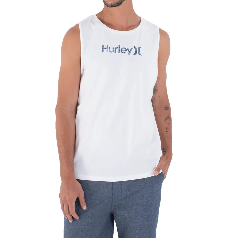 Футболка без рукавов Hurley Toledo O&O, белый 
Футболка без рукавов Hurley Toledo O&O, белый