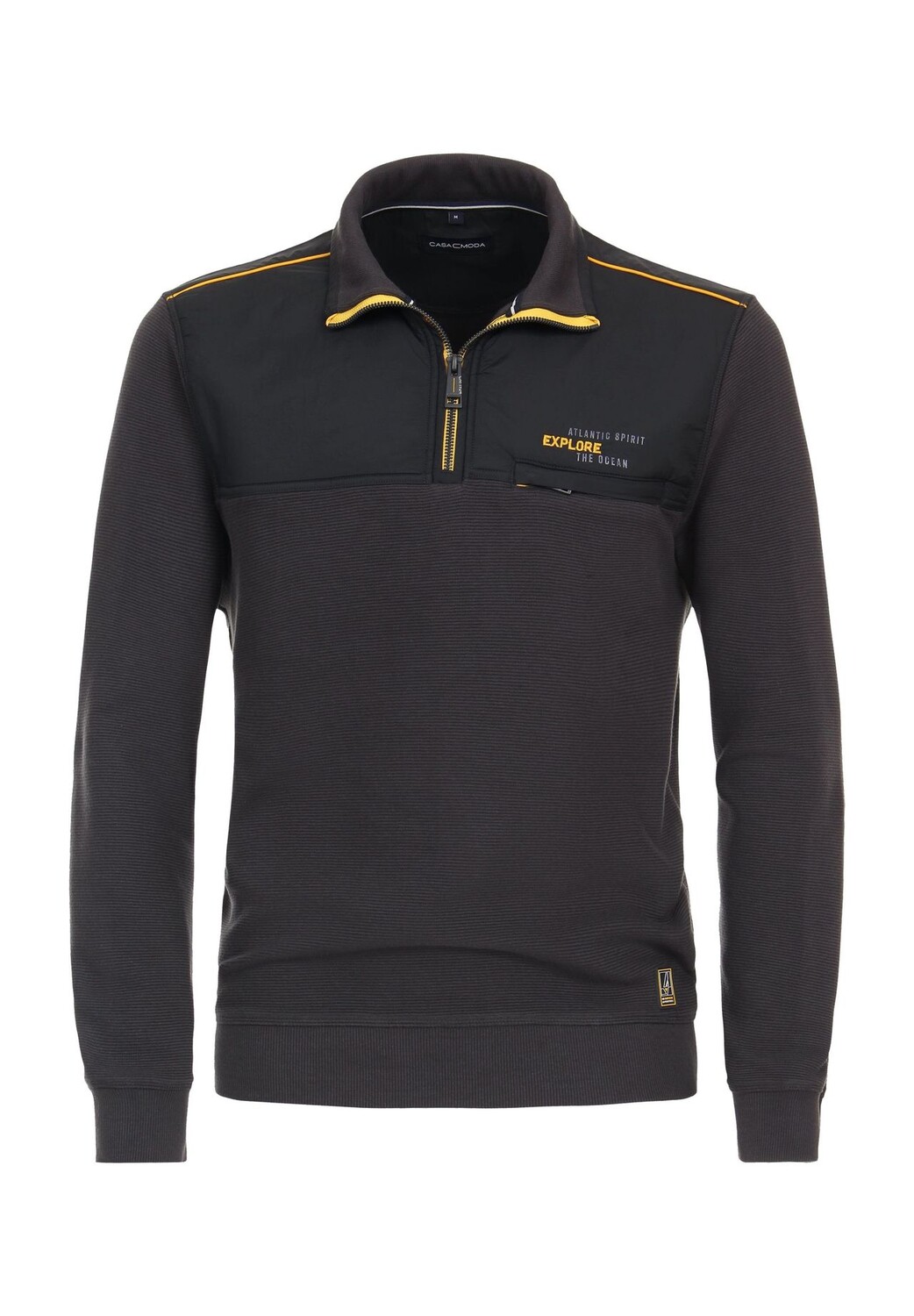 Толстовка, тройник, нагрудный карман, мужская CASAMODA, синий
Толстовка, тройник, нагрудный карман, мужская CASAMODA, синий