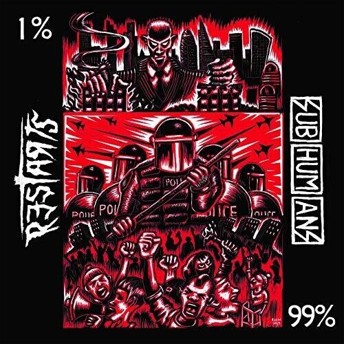 Сингл 7" Subhumans / Restarts: Split
Сингл 7" Subhumans / Restarts: Split