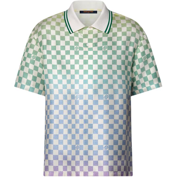 Шелковая поло с принтом Damier Gradient LOUIS VUITTON, мультиколор
Шелковая поло с принтом Damier Gradient LOUIS VUITTON, мультиколор