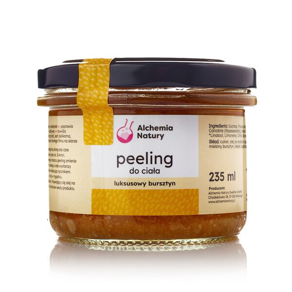 Роскошный янтарный скраб для тела, 235 мл Alchemia Natury
Роскошный янтарный скраб для тела, 235 мл Alchemia Natury