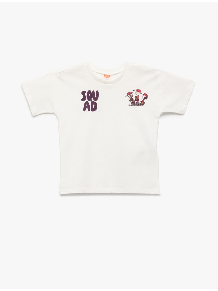 ФУТБОЛКА SS цвета экрю KOTON
ФУТБОЛКА SS цвета экрю KOTON