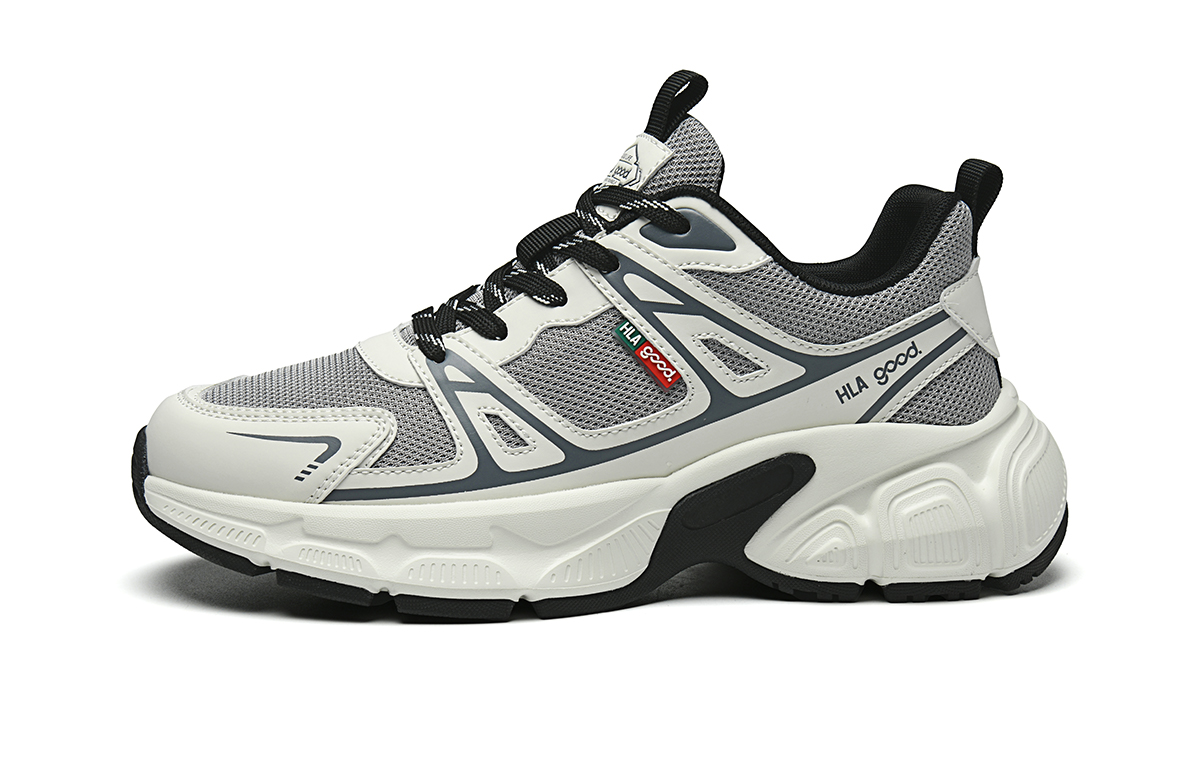 HLA Мужские повседневные кроссовки низкие бело-серые, черно-бело-серые, цвет White Gray
HLA Мужские повседневные кроссовки низкие бело-серые, черно-бело-серые, цвет White Gray