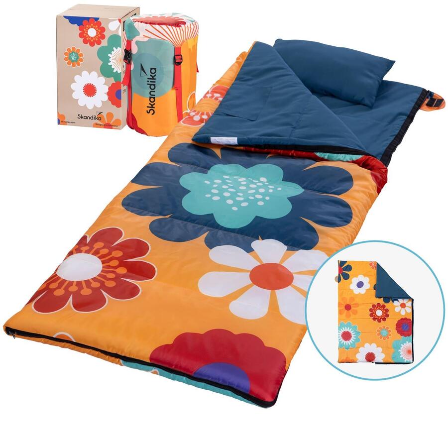 SKANDIKA Спальный мешок Sovro 190 Flower Blanket - спальный мешок для взрослых - 3 сезона
SKANDIKA Спальный мешок Sovro 190 Flower Blanket - спальный мешок для взрослых - 3 сезона