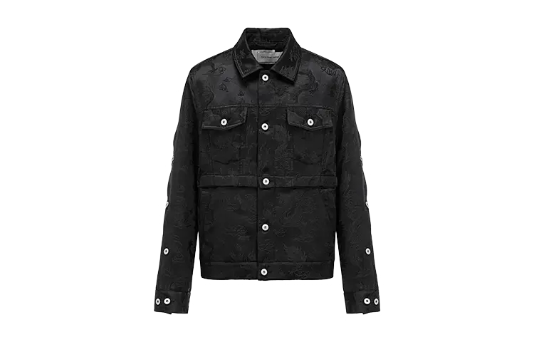 Feng Chen Wang Драконовая жаккардовая куртка, Black
Feng Chen Wang Драконовая жаккардовая куртка, Black