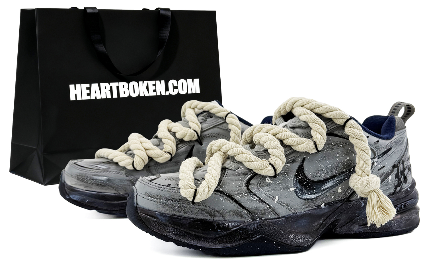 Nike Кроссовки Air Monarch 4 Sui Xin, Macrame Gothic, с амортизацией в стиле сумки для покупок, износостойкие низкие массивные кроссовки для мужчин, серый
Nike Кроссовки Air Monarch 4 Sui Xin, Macrame Gothic, с амортизацией в стиле сумки для покупок, износостойкие низкие массивные кроссовки для мужчин, серый