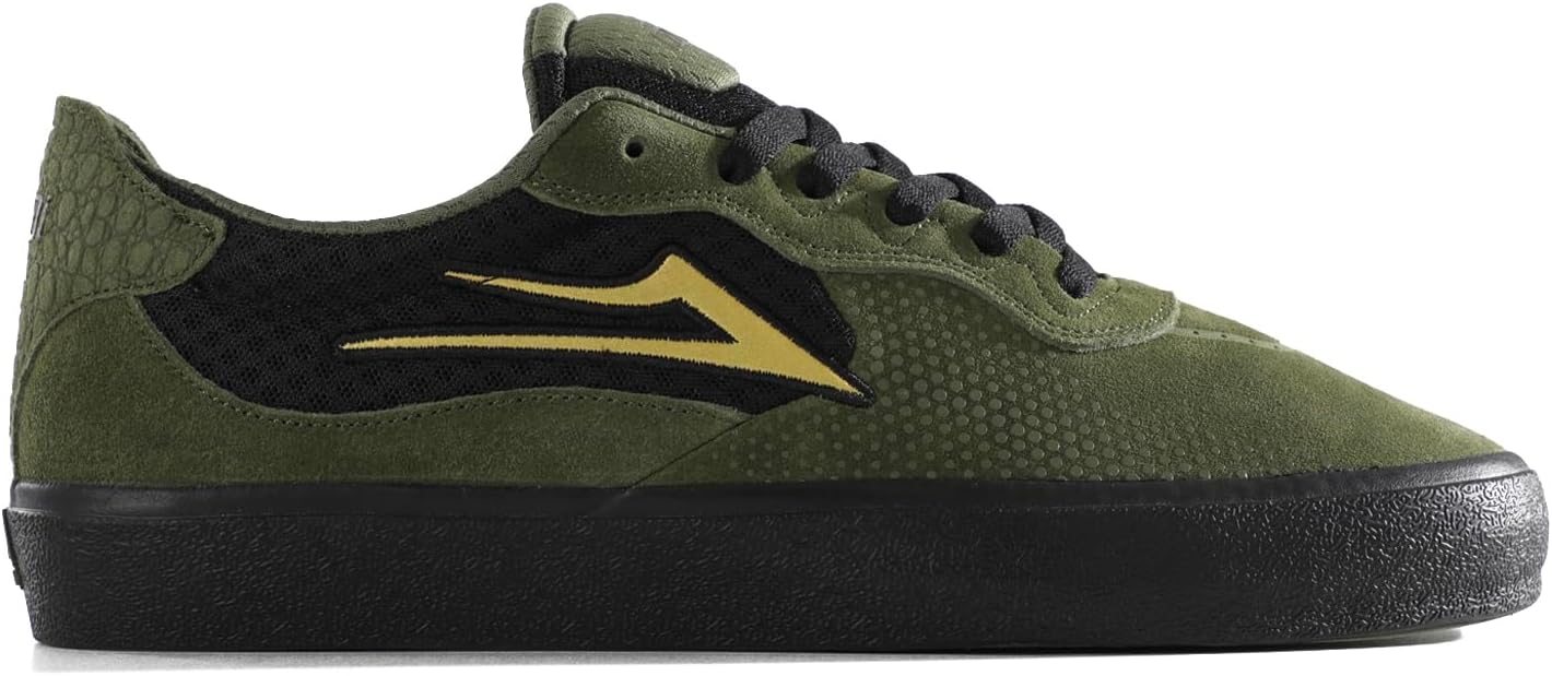 Мужские скейтбордические кеды Lakai Essex - низкие, черный/золотой
Мужские скейтбордические кеды Lakai Essex - низкие, черный/золотой