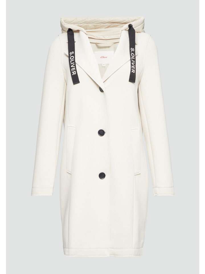 s.Oliver Верхняя куртка из шерсти белого цвета (0330)
s.Oliver Верхняя куртка из шерсти белого цвета (0330)