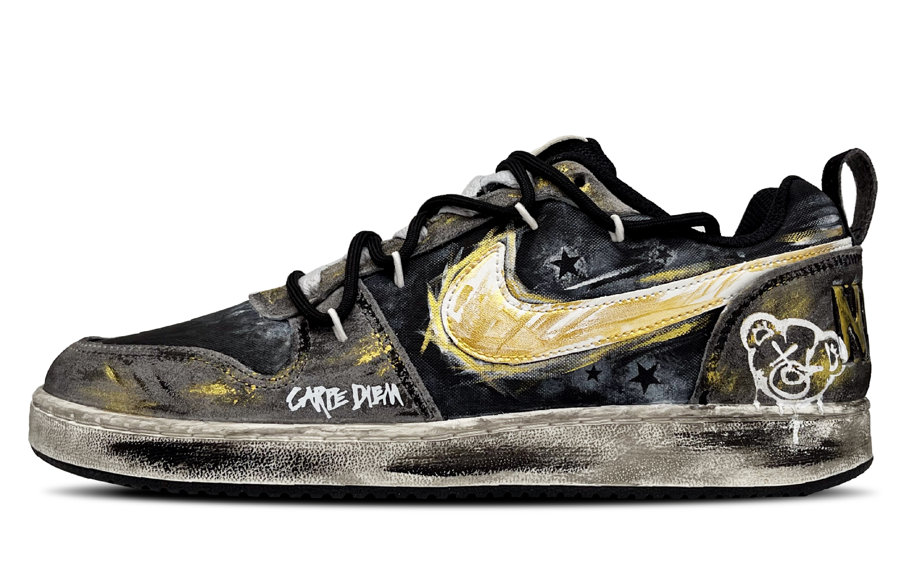 Nike Кроссовки Court Borough Low top Skateboard Shoes мужские Black Gold
Nike Кроссовки Court Borough Low top Skateboard Shoes мужские Black Gold