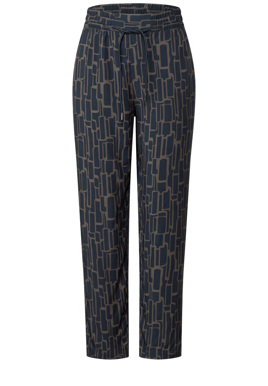 Брюки свободного кроя STREET ONE Bonny, темно-синий
Брюки свободного кроя STREET ONE Bonny, темно-синий