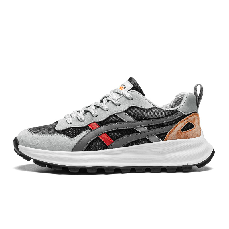 Низкие повседневные туфли с мягкой подошвой и противоскользящим покрытием для мужчин BOLE, Black Gray
Низкие повседневные туфли с мягкой подошвой и противоскользящим покрытием для мужчин BOLE, Black Gray