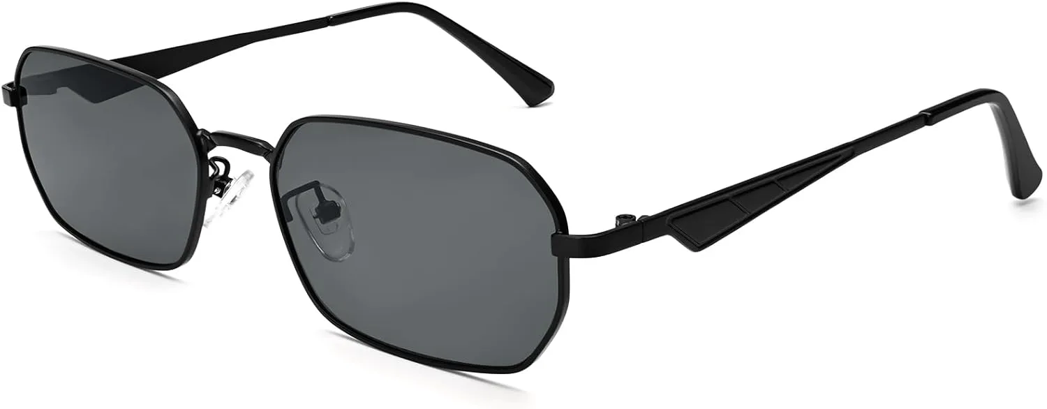 Солнцезащитные очки Dollger прямоугольной формы для женщин и мужчин, квадратной формы, узкая, в стиле хип-хоп, с маленькой оправой, Black Frame Black-gray Lenses
Солнцезащитные очки Dollger прямоугольной формы для женщин и мужчин, квадратной формы, узкая, в стиле хип-хоп, с маленькой оправой, Black Frame Black-gray Lenses