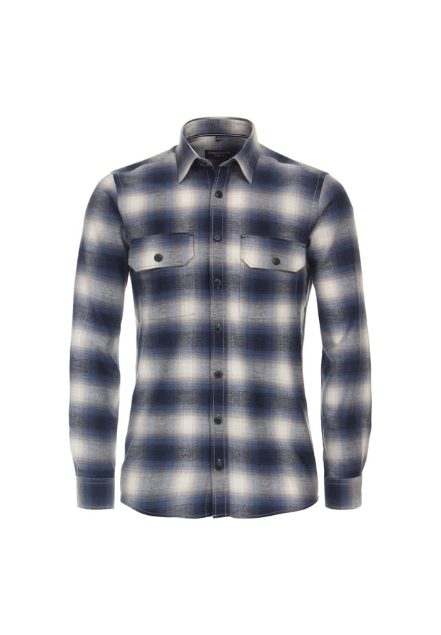 Рубашка фланелевая свободного покроя в клетку Casamoda, синий
Рубашка фланелевая свободного покроя в клетку Casamoda, синий