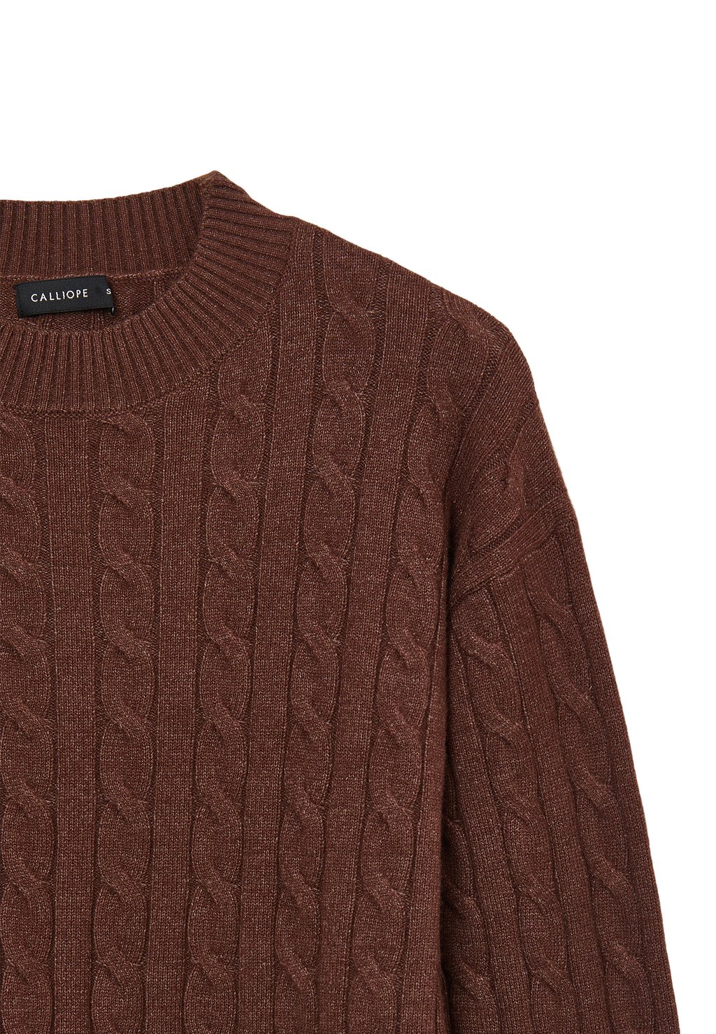 Джемпер CROP TRECCE Calliope, коричневый
Джемпер CROP TRECCE Calliope, коричневый