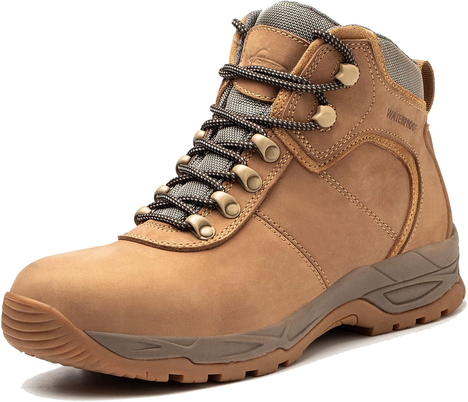 Водонепроницаемые походные ботинки для мужчин, 6 дюймов, удобные мягкие ботинки с носком, средние нескользящие походные ботинки, кожаные ботинки для туризма и путешествий AZXPROT, желтый
Водонепроницаемые походные ботинки для мужчин, 6 дюймов, удобные мягкие ботинки с носком, средние нескользящие походные ботинки, кожаные ботинки для туризма и путешествий AZXPROT, желтый