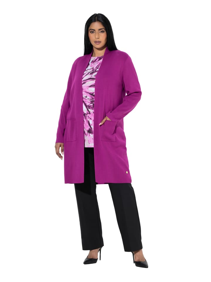 Ulla Popken Кардиган классического ягодного цвета
Ulla Popken Кардиган классического ягодного цвета