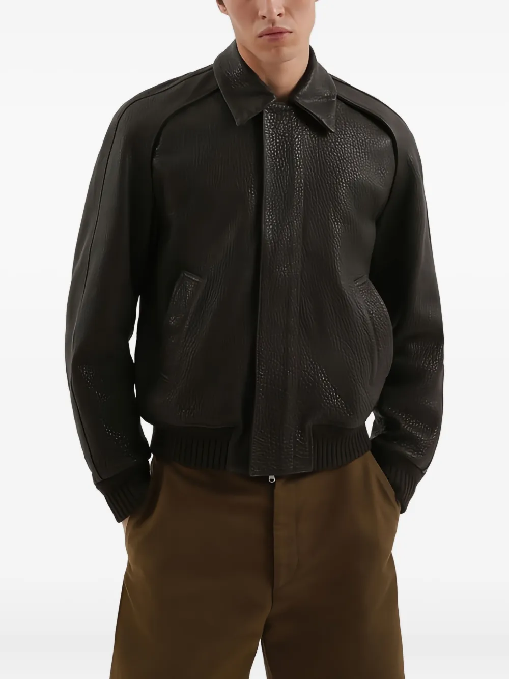 Кожаная куртка на кнопках 1988 Studio, черный
Кожаная куртка на кнопках 1988 Studio, черный