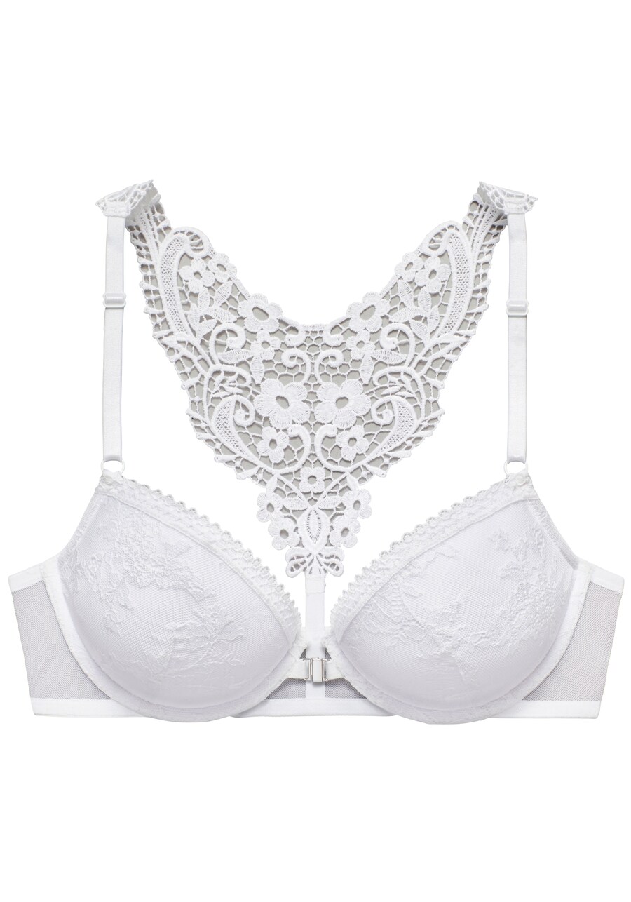 Бюстгальтер пуш-ап LASCANA, белый 
Бюстгальтер пуш-ап LASCANA, белый