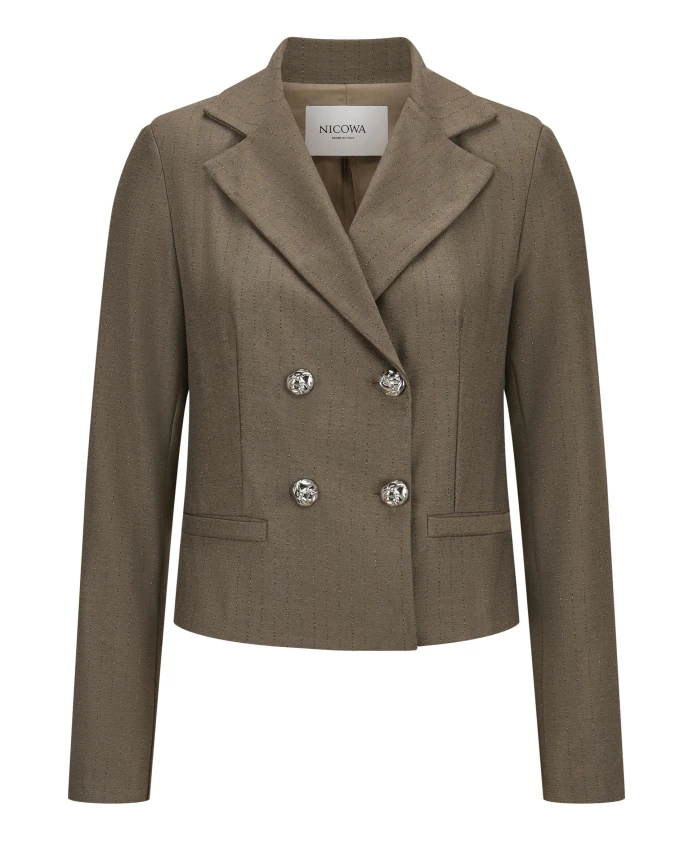 Двубортный пиджак Карловия Nicowa, зеленый
Двубортный пиджак Карловия Nicowa, зеленый