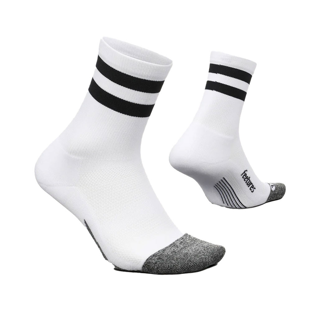 Носки Feetures Elite Light Cushion Mini Crew Sock (для взрослых), White High Top Stripe
Носки Feetures Elite Light Cushion Mini Crew Sock (для взрослых), White High Top Stripe