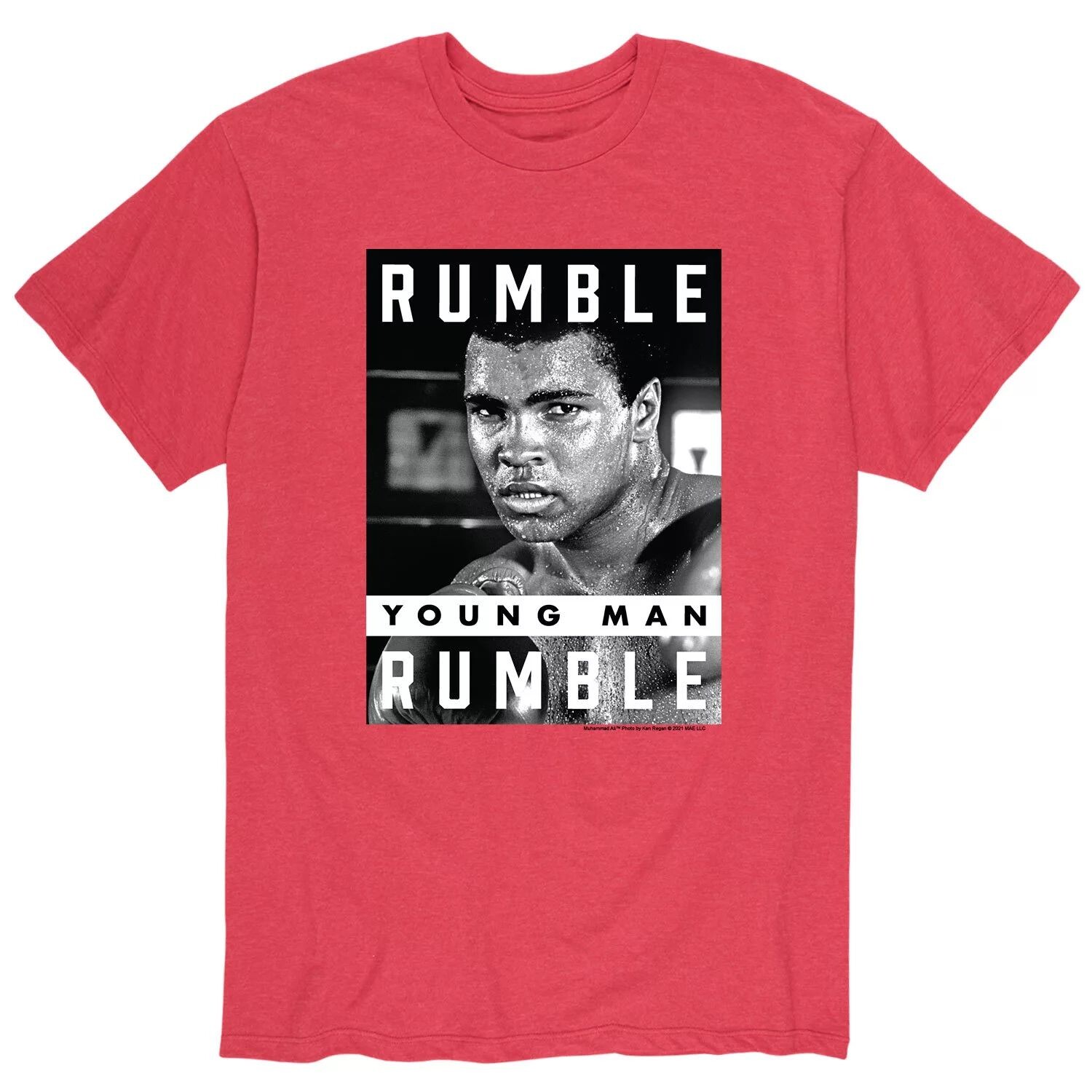 Мужская футболка Ali Rumble In The Jungle BW Licensed Character 
Мужская футболка Ali Rumble In The Jungle BW Licensed Character