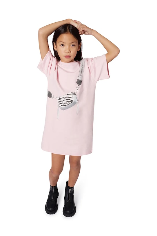 Детское хлопковое платье Marc Jacobs, розовый
Детское хлопковое платье Marc Jacobs, розовый