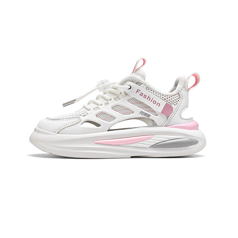 Нескользящие, легкие, амортизирующие, низкие повседневные кроссовки для детей FCMM, белый/розовый
Нескользящие, легкие, амортизирующие, низкие повседневные кроссовки для детей FCMM, белый/розовый