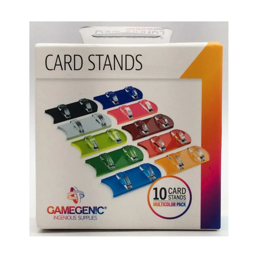 Подставки для карточек, многоцветный набор, Board Game Supplies & Accessories (GameGenic)
Подставки для карточек, многоцветный набор, Board Game Supplies & Accessories (GameGenic)