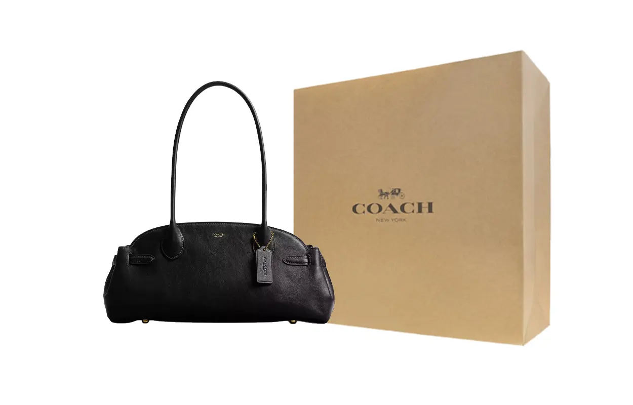 COACH Кожаная сумка через плечо Tubas женская черная
COACH Кожаная сумка через плечо Tubas женская черная