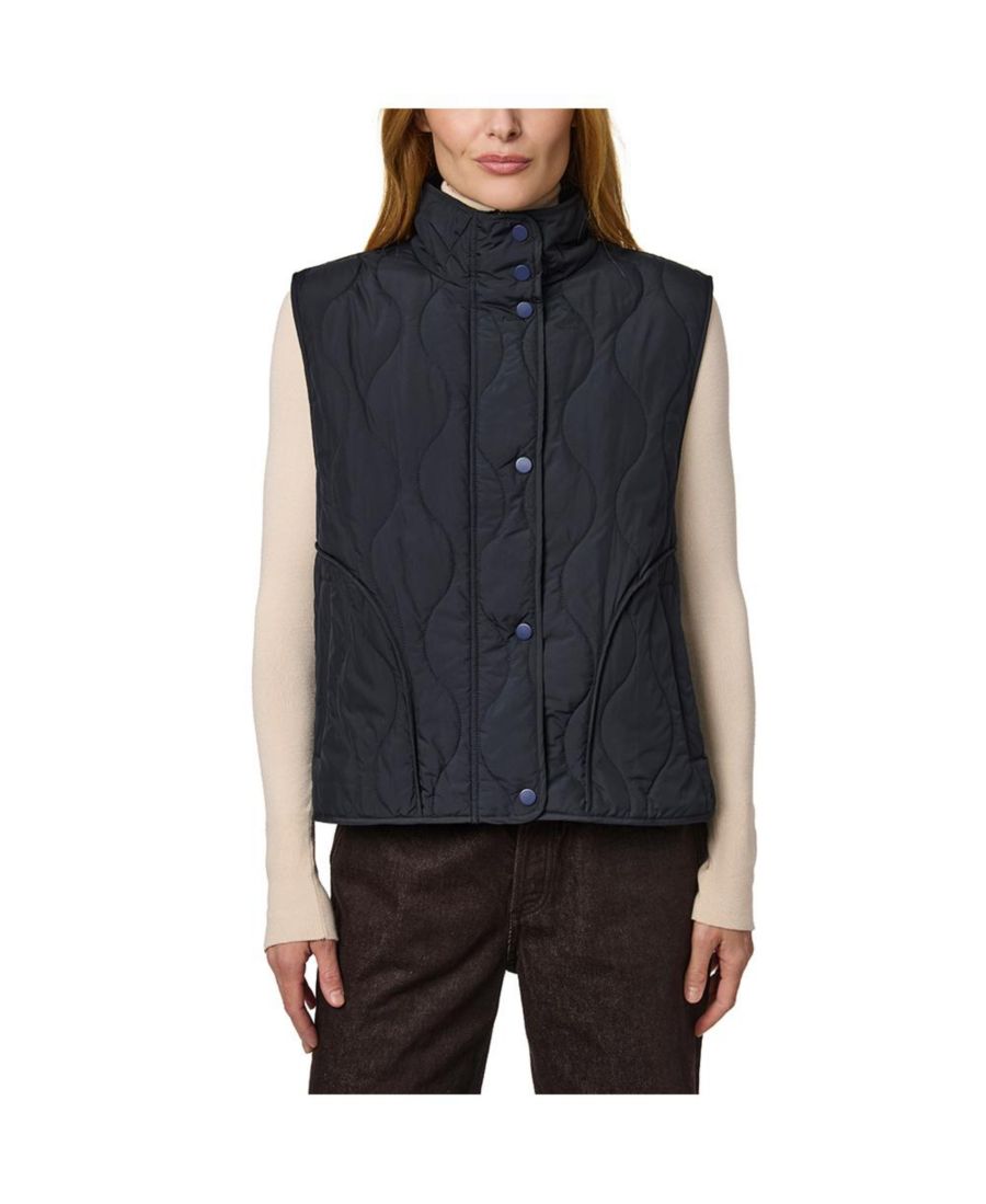 Женский свободный стеганый жилет Bernardo, Navy
Женский свободный стеганый жилет Bernardo, Navy