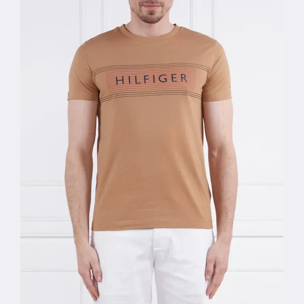 Облегающая футболка Tommy Hilfiger, коричневый
Облегающая футболка Tommy Hilfiger, коричневый