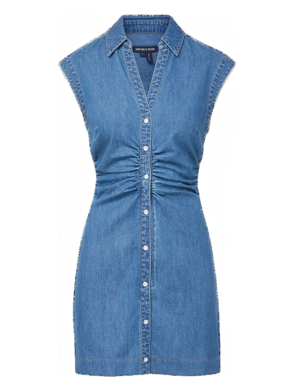 Платье Maura с пуговицами спереди Veronica Beard, синий
Платье Maura с пуговицами спереди Veronica Beard, синий