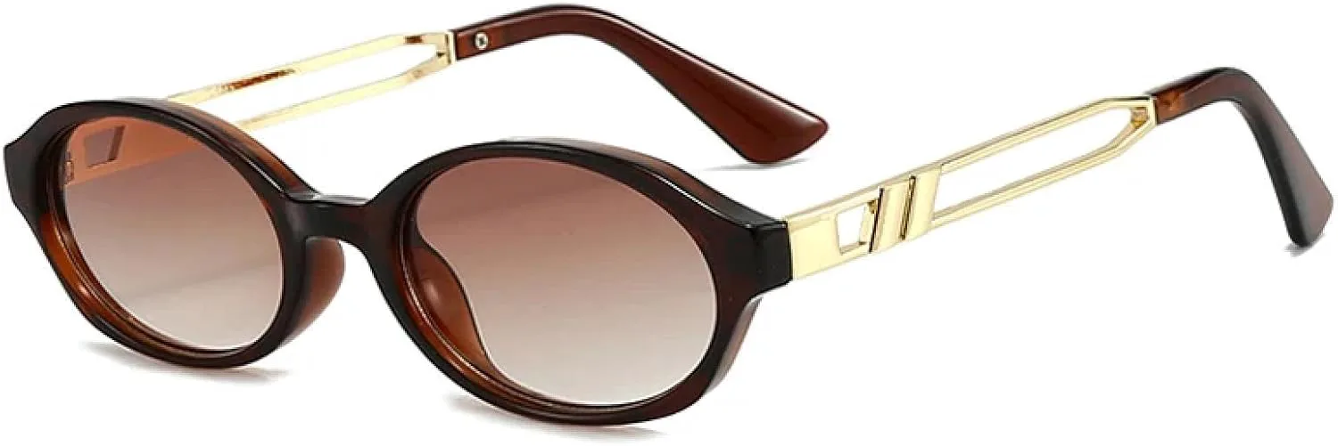 Женские солнцезащитные очки овальной формы с защитой от УФ-излучения UV400, мужские солнцезащитные очки в стиле панк, чайно-зеленого цвета DSVIGF, Brown Tea Gradient
Женские солнцезащитные очки овальной формы с защитой от УФ-излучения UV400, мужские солнцезащитные очки в стиле панк, чайно-зеленого цвета DSVIGF, Brown Tea Gradient