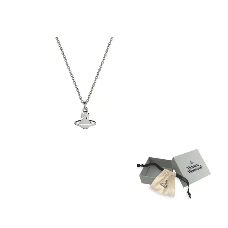 Vivienne Westwood Латунное серебряное колье для женщин
Vivienne Westwood Латунное серебряное колье для женщин