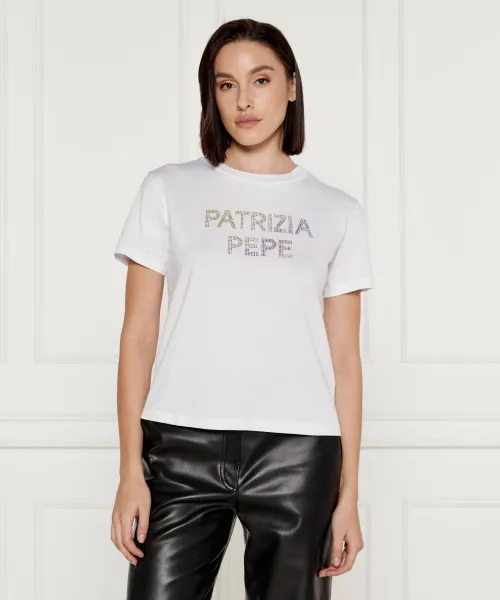 Футболка Regular fit Patrizia Pepe, белый 
Футболка Regular fit Patrizia Pepe, белый