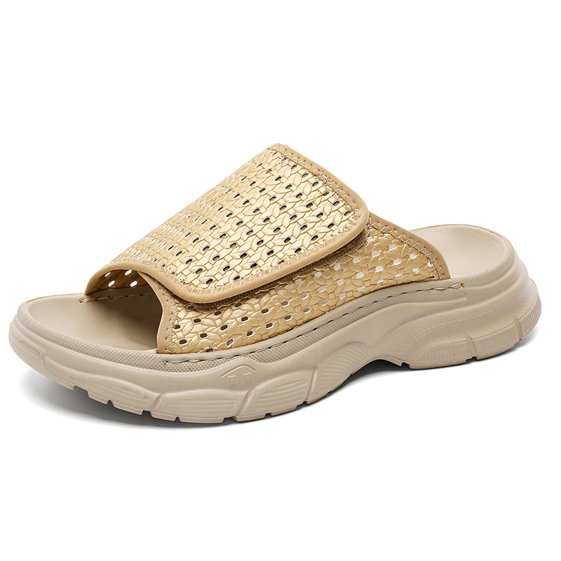 Тапочки-слайды мужские с защитой от запаха ZUOSAISI, Beige
Тапочки-слайды мужские с защитой от запаха ZUOSAISI, Beige