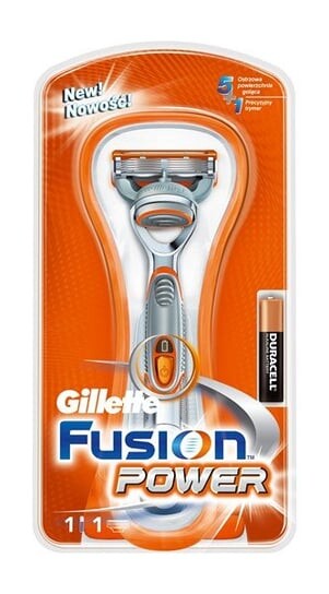 Бритва + 1 картридж Gillette, Fusion Power
Бритва + 1 картридж Gillette, Fusion Power