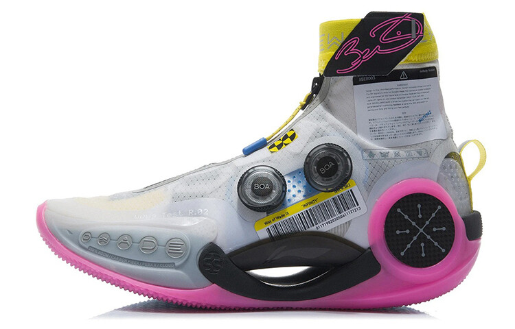 Баскетбольные кроссовки WOW 9 для мужчин с высоким берцем, стандартные, белые/интенсивно-желтые Lining
Баскетбольные кроссовки WOW 9 для мужчин с высоким берцем, стандартные, белые/интенсивно-желтые Lining