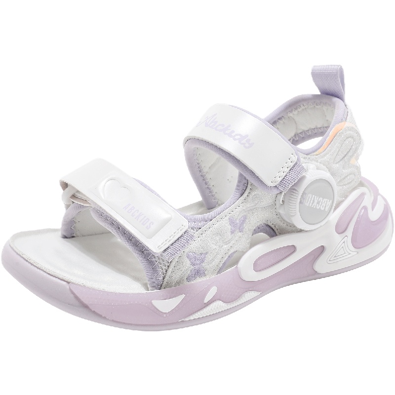 Детские сандалии с низким верхом, нескользящие и дышащие ABC KIDS, белый/фиолетовый
Детские сандалии с низким верхом, нескользящие и дышащие ABC KIDS, белый/фиолетовый
