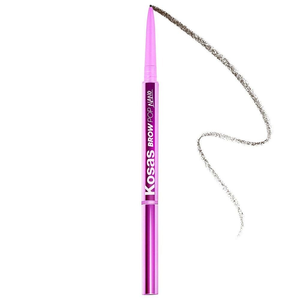 Kosas Brow Pop Nano Ультратонкая детализация + растушеванный карандаш для бровей, цвет Brown Black
Kosas Brow Pop Nano Ультратонкая детализация + растушеванный карандаш для бровей, цвет Brown Black