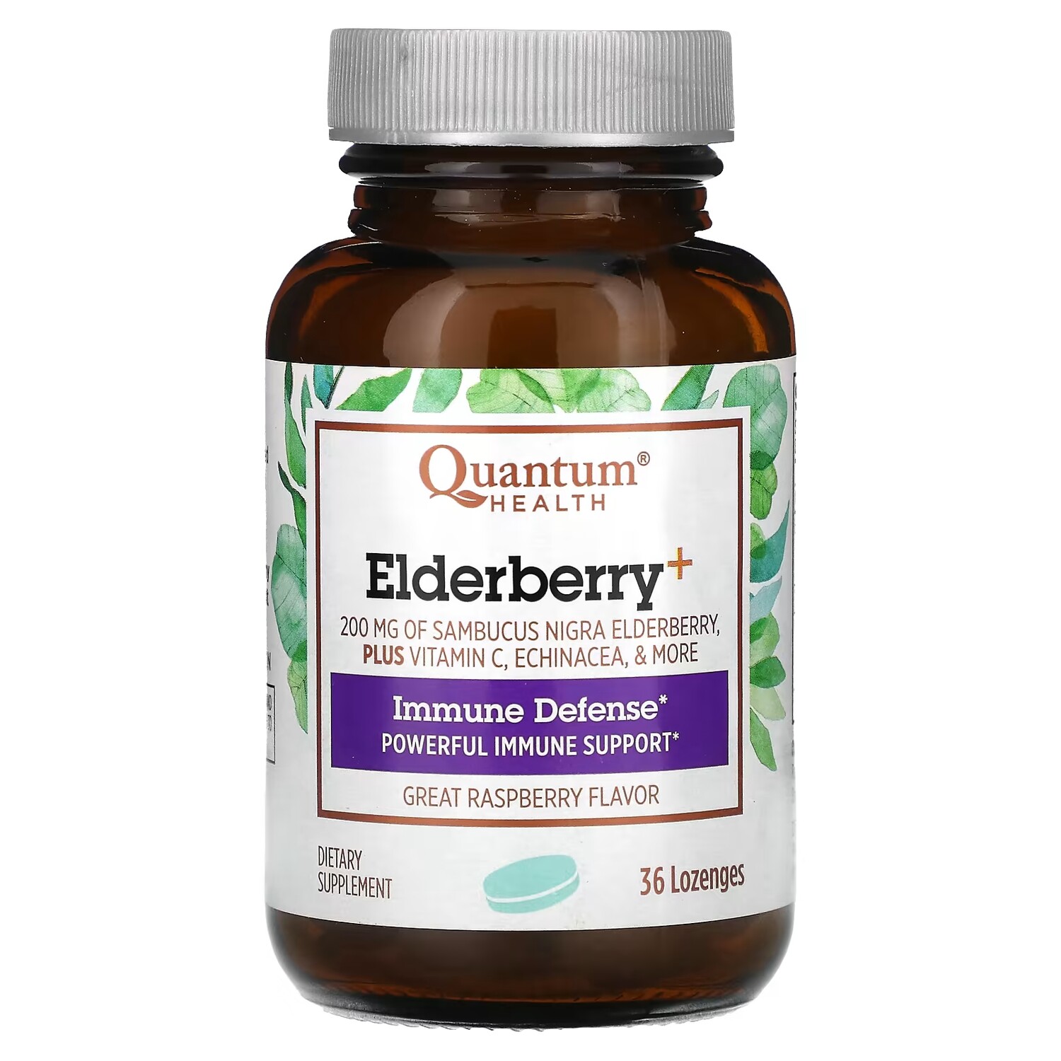 Добавка Quantum Health Elderberry + Immunity со вкусом малины, 36 пастилок
Добавка Quantum Health Elderberry + Immunity со вкусом малины, 36 пастилок