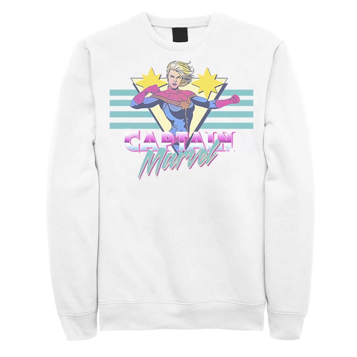 Мужской флисовый пуловер в позе капитана в стиле ретро 80-х с логотипом и графическим плакатом Marvel
Мужской флисовый пуловер в позе капитана в стиле ретро 80-х с логотипом и графическим плакатом Marvel