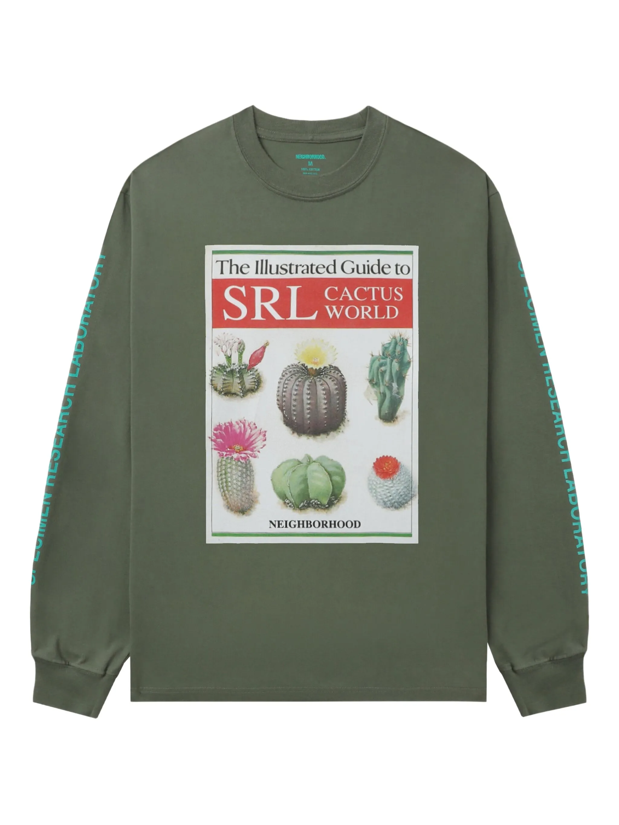 Футболка с длинными рукавами и принтом Neighborhood, зеленый
Футболка с длинными рукавами и принтом Neighborhood, зеленый